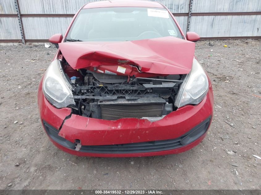 2015 KIA RIO LX - KNADM4A34F6527435