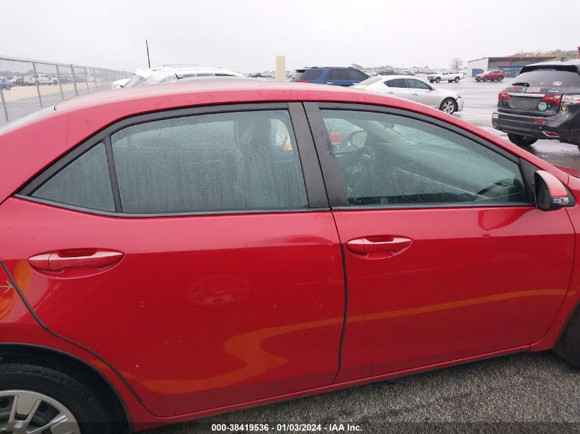 2014 TOYOTA COROLLA L/LE/LE PLS/PRM/S/S PLS - 2T1BURHE0EC144842