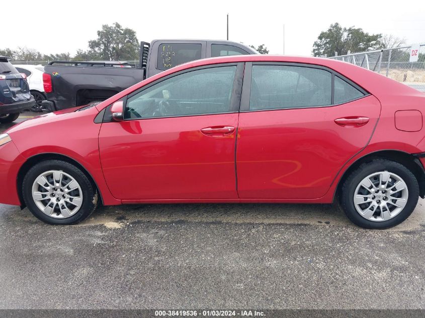 2014 TOYOTA COROLLA L/LE/LE PLS/PRM/S/S PLS - 2T1BURHE0EC144842