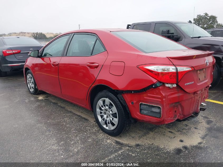 2014 TOYOTA COROLLA L/LE/LE PLS/PRM/S/S PLS - 2T1BURHE0EC144842