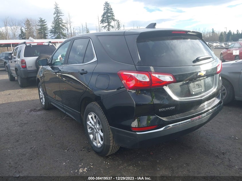 VIN 2GNAXKEV2M6157548 2021 CHEVROLET EQUINOX LT