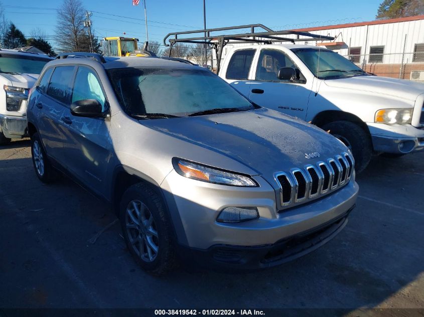 2016 JEEP CHEROKEE SPORT - 1C4PJLAB6GW234289