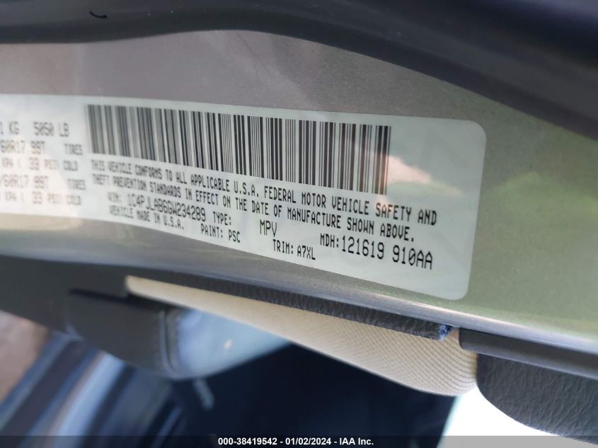 2016 JEEP CHEROKEE SPORT - 1C4PJLAB6GW234289