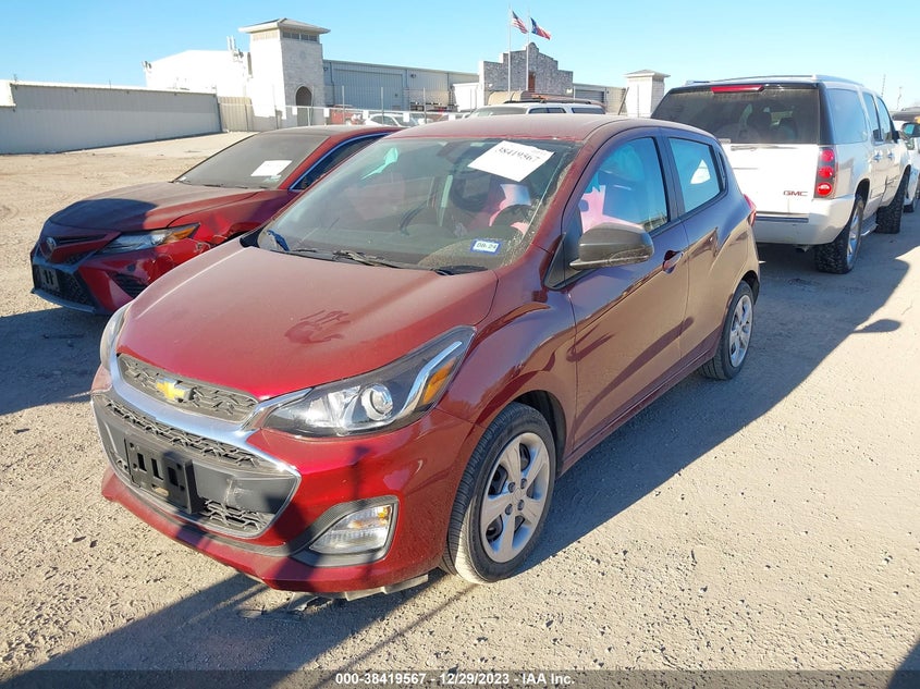 VIN KL8CB6SA9NC025820 2022 CHEVROLET SPARK FWD LS AUTOMATIC