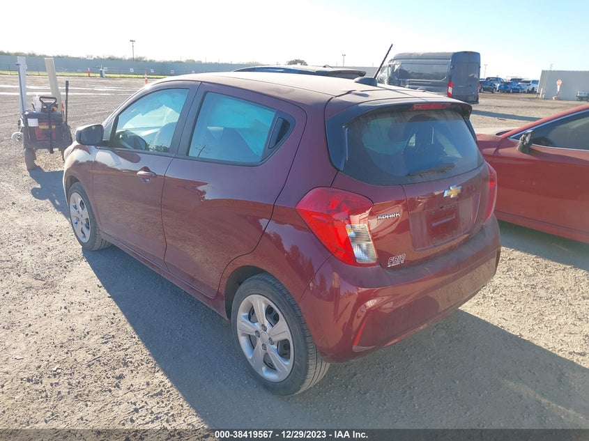 VIN KL8CB6SA9NC025820 2022 CHEVROLET SPARK FWD LS AUTOMATIC
