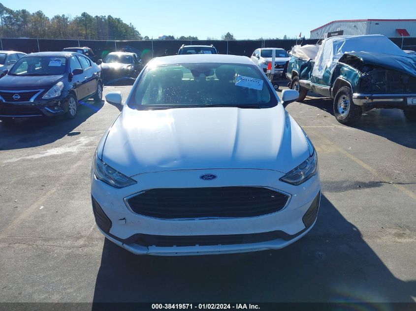 2020 FORD FUSION S - 3FA6P0G74LR222785