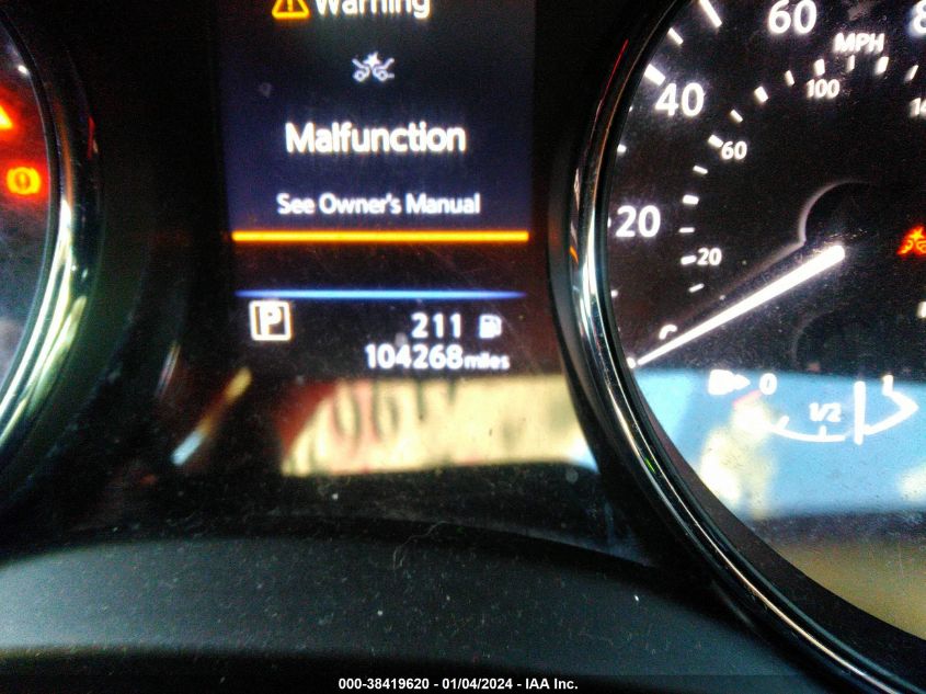 2020 NISSAN ROGUE S/SL/SV - 5N1AT2MT4LC791076