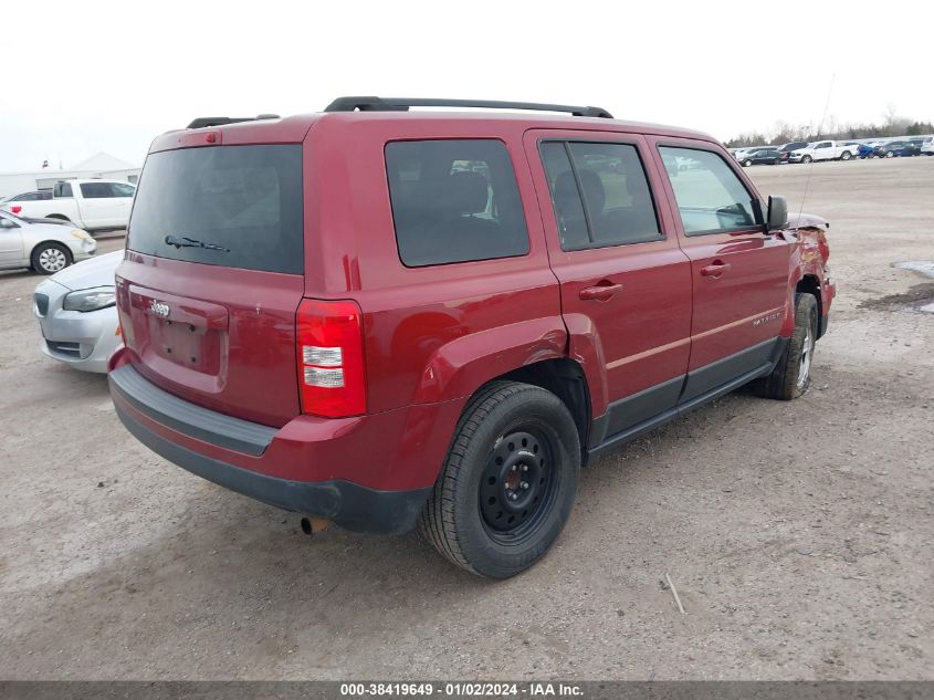 2016 JEEP PATRIOT SPORT - 1C4NJPBB4GD739336