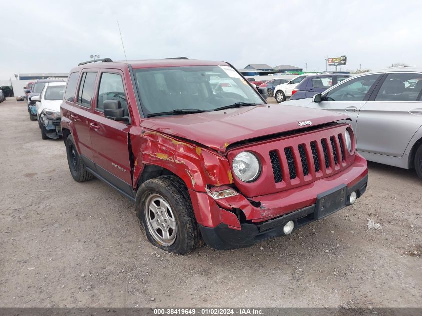 2016 JEEP PATRIOT SPORT - 1C4NJPBB4GD739336
