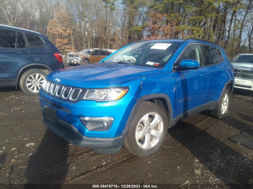 2019 JEEP COMPASS LATITUDE 4X4 - 3C4NJDBB4KT593733