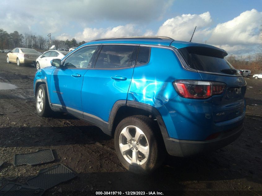 2019 JEEP COMPASS LATITUDE 4X4 - 3C4NJDBB4KT593733