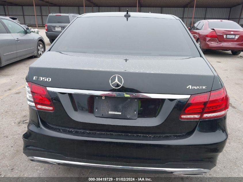 2016 MERCEDES-BENZ E 350 4MATIC - WDDHF8JB3GB221418