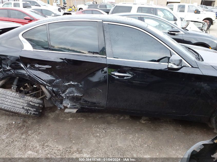 2014 INFINITI Q50 PREMIUM/SPORT - JN1BV7APXEM685948