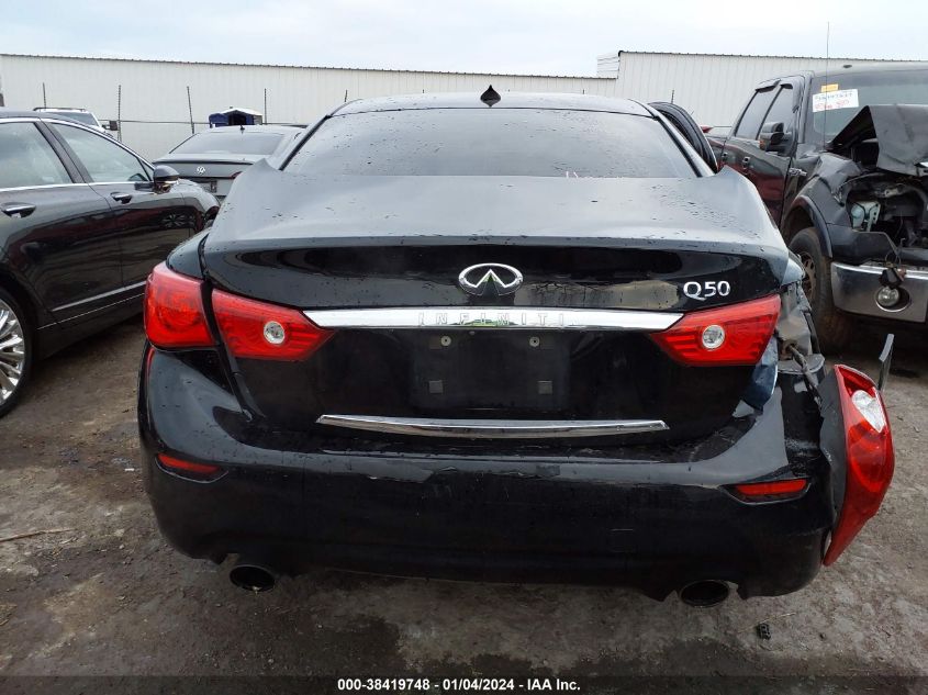 2014 INFINITI Q50 PREMIUM/SPORT - JN1BV7APXEM685948