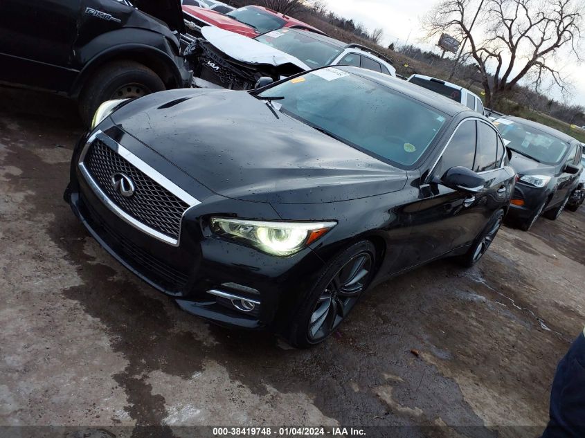 2014 INFINITI Q50 PREMIUM/SPORT - JN1BV7APXEM685948