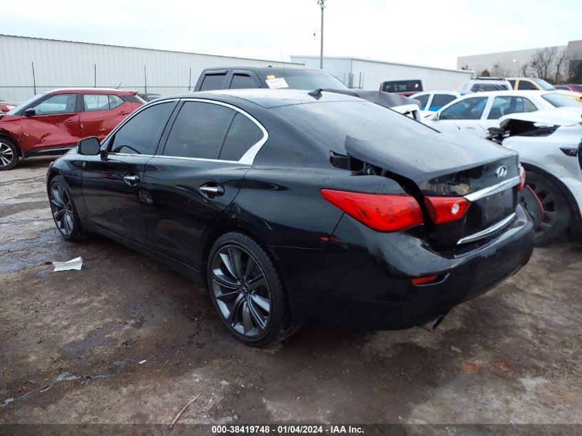 2014 INFINITI Q50 PREMIUM/SPORT - JN1BV7APXEM685948