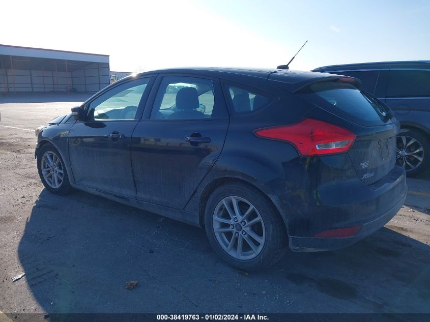 2016 FORD FOCUS SE - 1FADP3K21GL271080