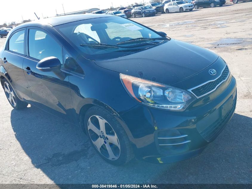 2016 KIA RIO EX/SX - KNADN5A35G6569519