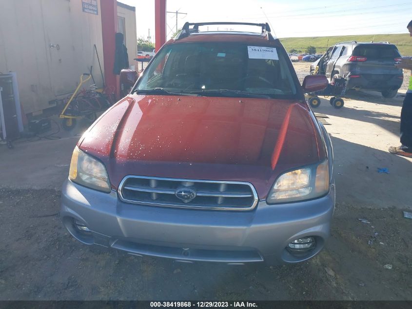 4S4BT61C837105307 | 2003 SUBARU BAJA