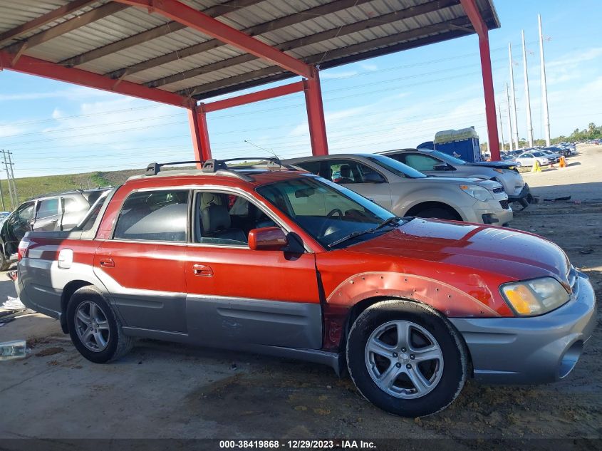 4S4BT61C837105307 | 2003 SUBARU BAJA