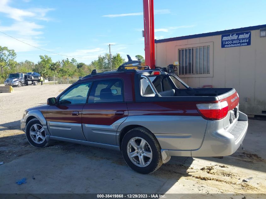 4S4BT61C837105307 | 2003 SUBARU BAJA