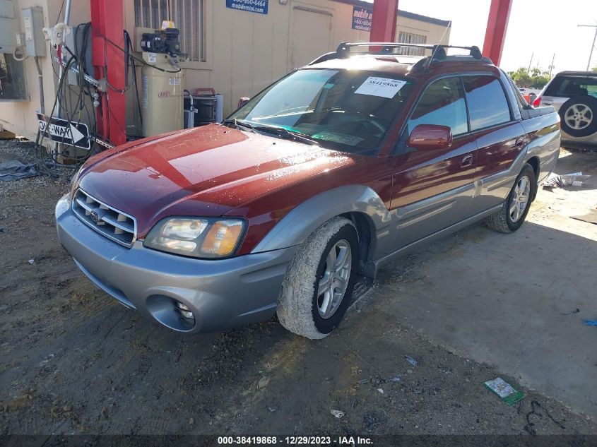 4S4BT61C837105307 | 2003 SUBARU BAJA