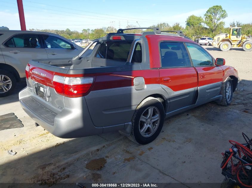 4S4BT61C837105307 | 2003 SUBARU BAJA