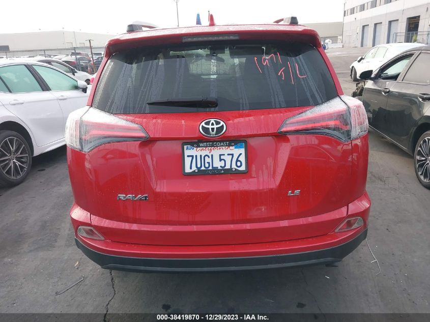 2016 TOYOTA RAV4 LE - JTMZFREV7GJ093201