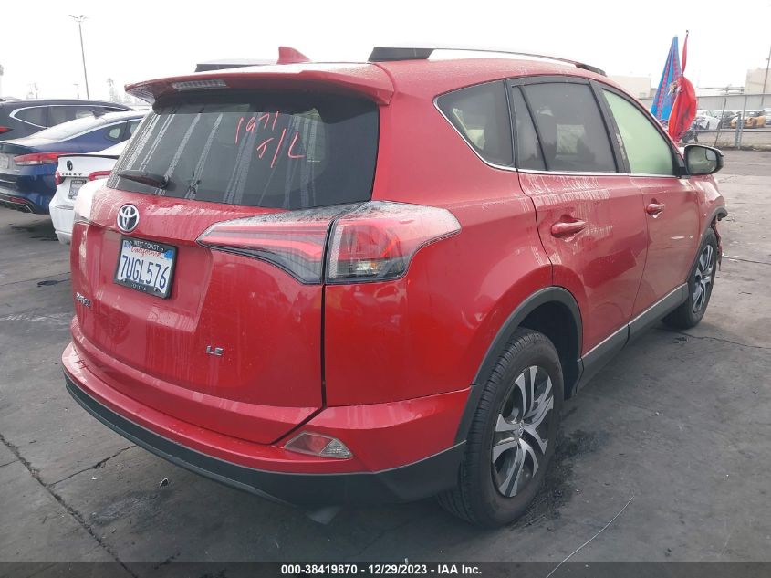 2016 TOYOTA RAV4 LE - JTMZFREV7GJ093201
