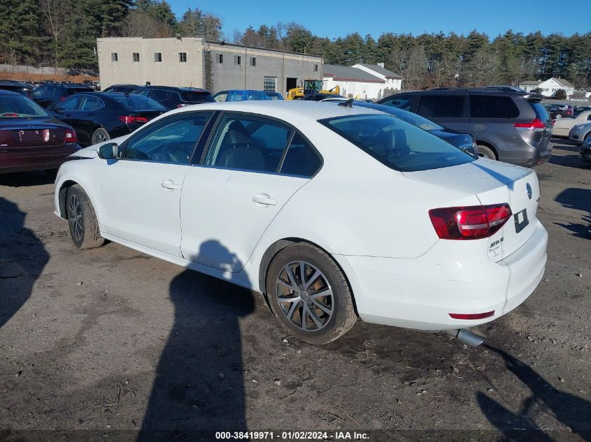2017 VOLKSWAGEN JETTA SE - 3VWDB7AJ8HM305795