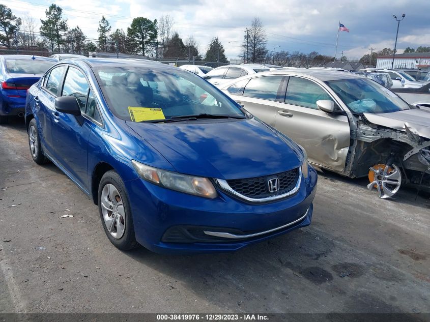 2013 HONDA CIVIC LX - 2HGFB2F54DH573182