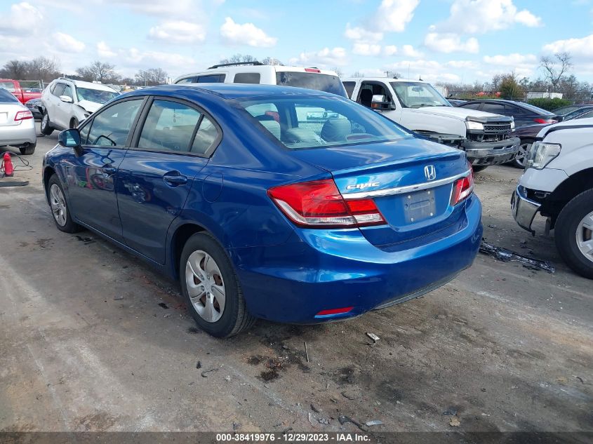 2013 HONDA CIVIC LX - 2HGFB2F54DH573182