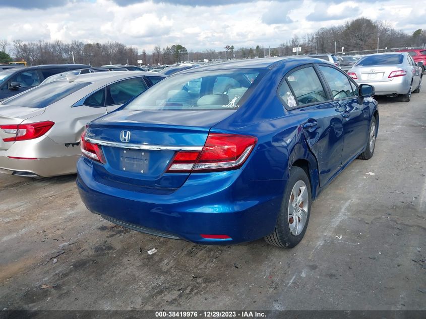 2013 HONDA CIVIC LX - 2HGFB2F54DH573182