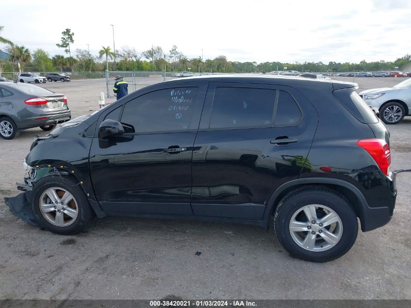 2020 CHEVROLET TRAX LS - KL7CJKSBXLB041908