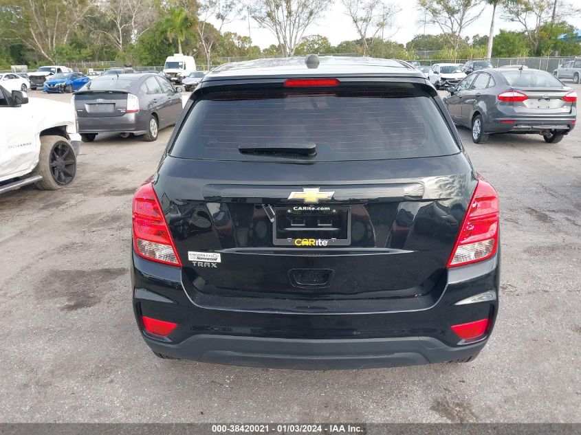 2020 CHEVROLET TRAX LS - KL7CJKSBXLB041908
