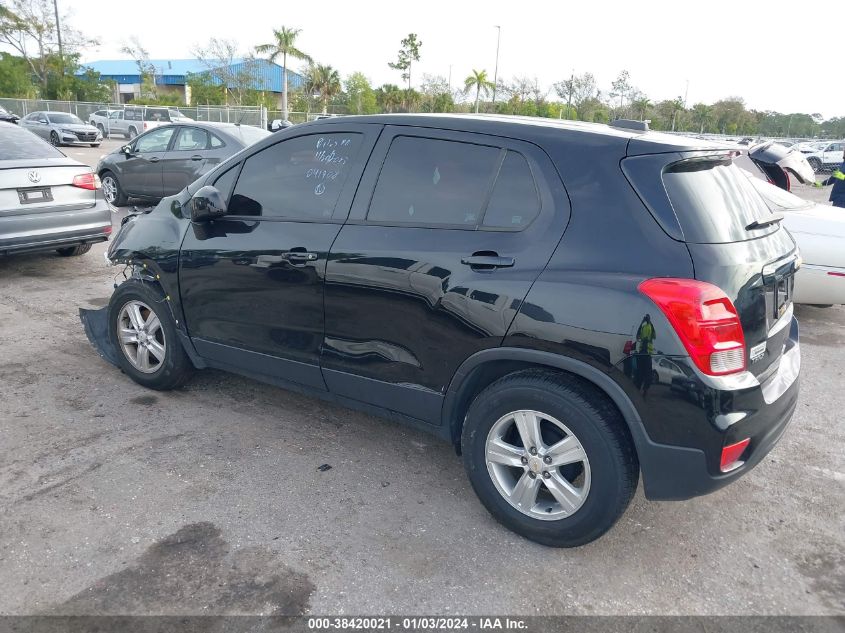 2020 CHEVROLET TRAX LS - KL7CJKSBXLB041908