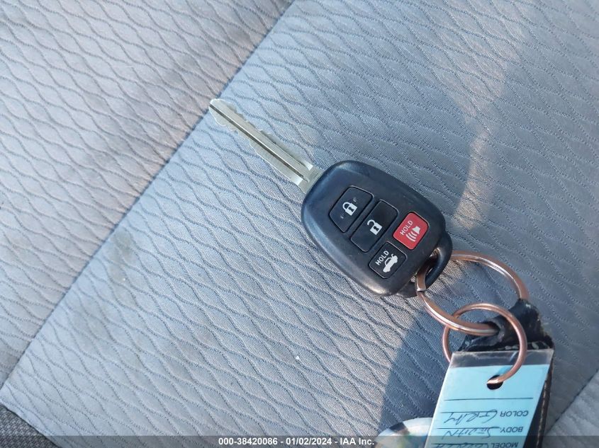 2016 TOYOTA COROLLA L/LE/LE PLS/PRM/S/S PLS - 2T1BURHE6GC657970