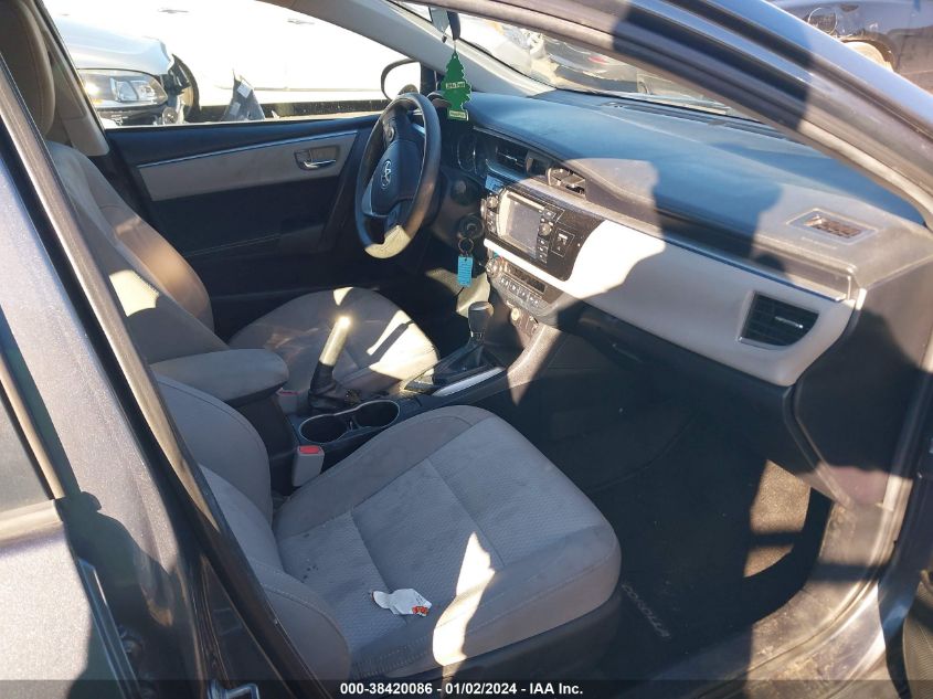 2016 TOYOTA COROLLA L/LE/LE PLS/PRM/S/S PLS - 2T1BURHE6GC657970