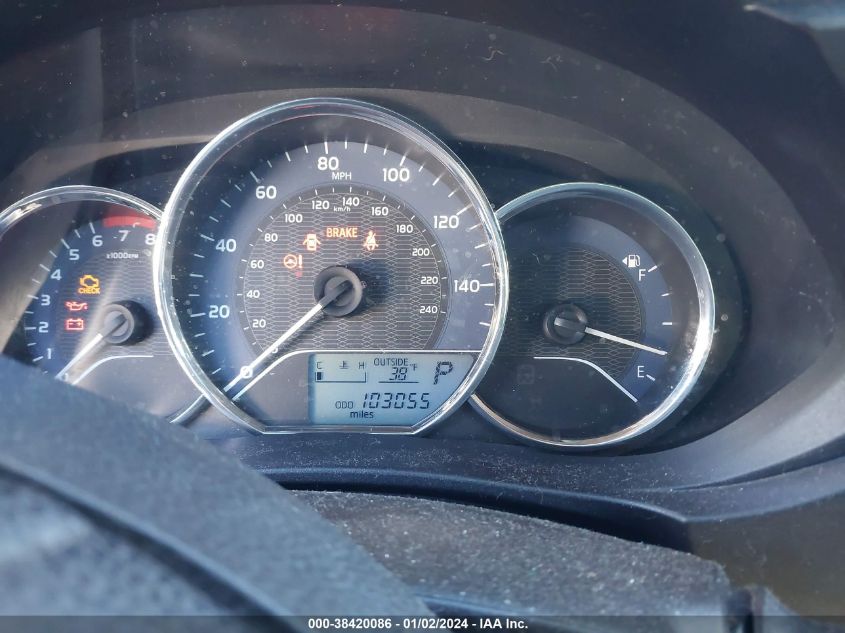 2016 TOYOTA COROLLA L/LE/LE PLS/PRM/S/S PLS - 2T1BURHE6GC657970