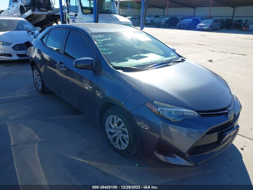 2018 TOYOTA COROLLA LE - 5YFBURHE2JP789387