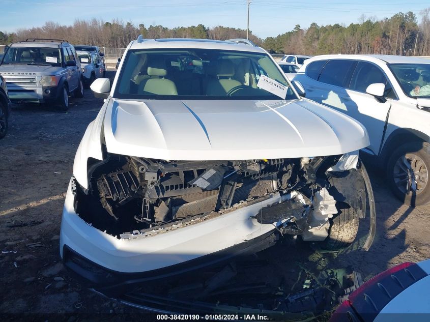 2019 VOLKSWAGEN ATLAS 3.6L V6 SEL - 1V2MR2CA0KC567669