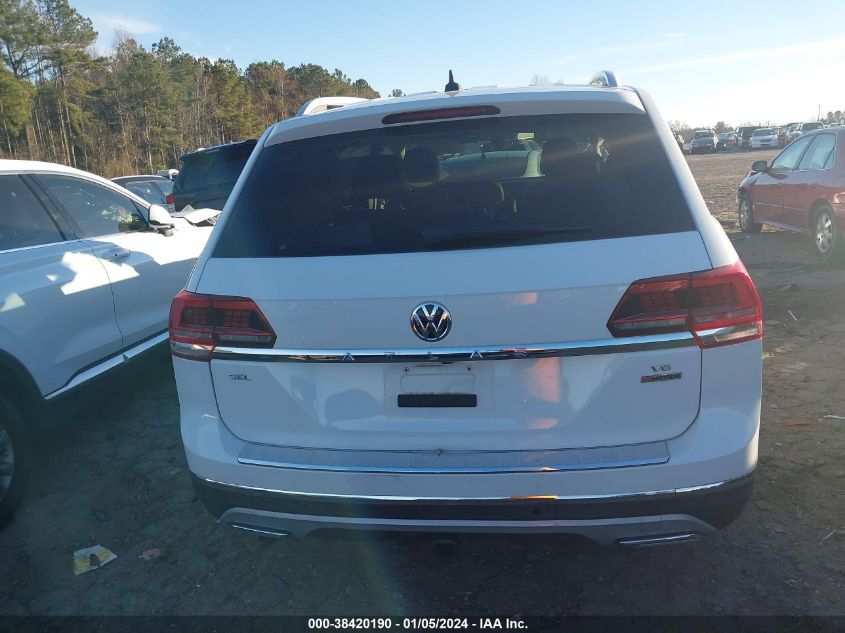 2019 VOLKSWAGEN ATLAS 3.6L V6 SEL - 1V2MR2CA0KC567669