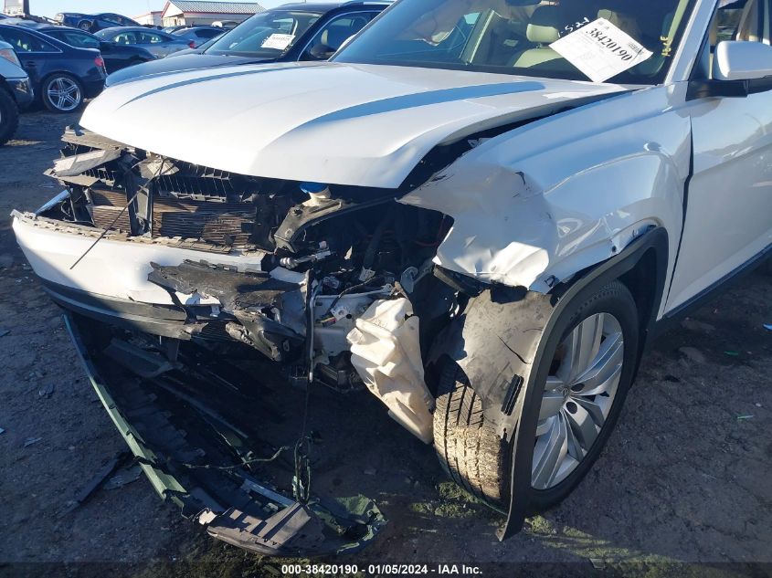 2019 VOLKSWAGEN ATLAS 3.6L V6 SEL - 1V2MR2CA0KC567669