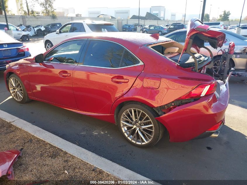 2015 LEXUS IS 250 250 - JTHBF1D24F5044327