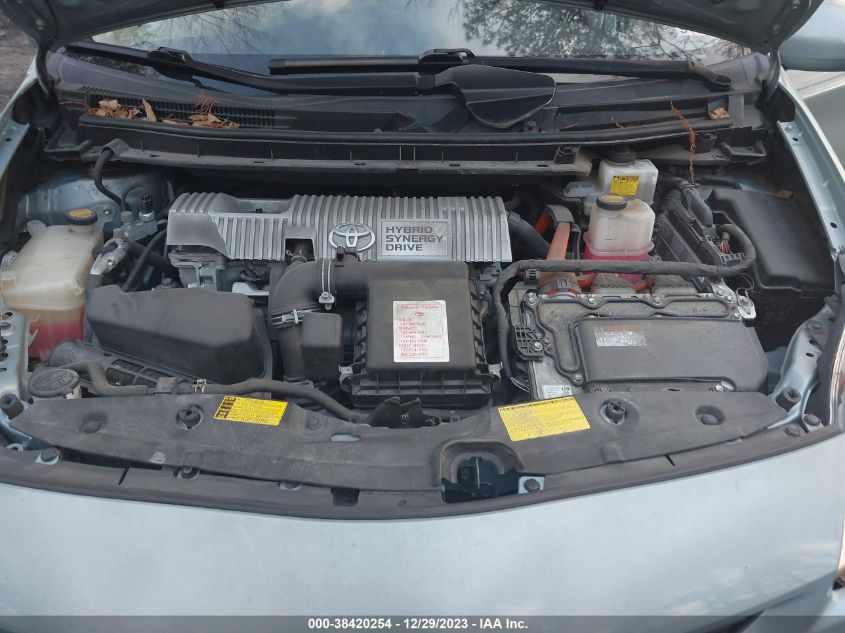2013 TOYOTA PRIUS THREE - JTDKN3DUXD5684587