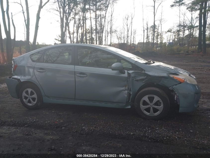 2013 TOYOTA PRIUS THREE - JTDKN3DUXD5684587