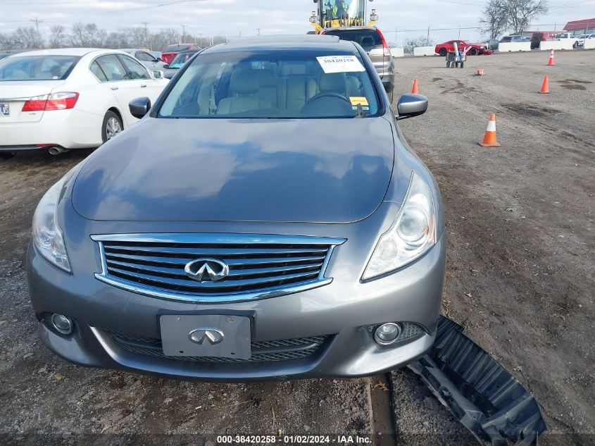 2013 INFINITI G37X JN1CV6AR0DM752202