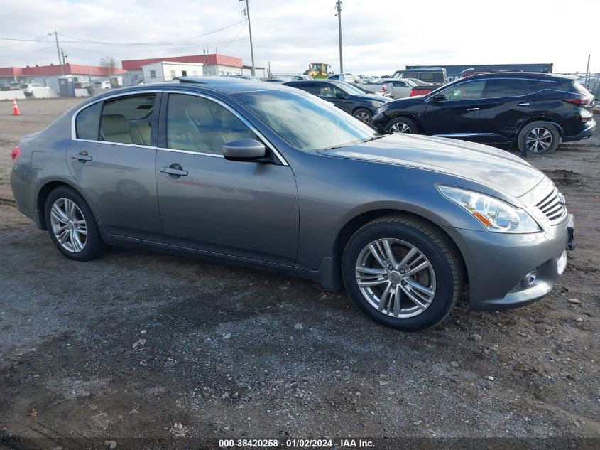 2013 INFINITI G37X JN1CV6AR0DM752202