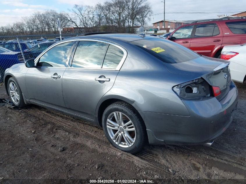 2013 INFINITI G37X JN1CV6AR0DM752202