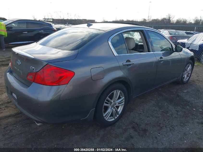 2013 INFINITI G37X JN1CV6AR0DM752202
